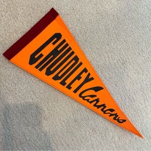 Orange "Harry Potter" Chudley Cannons Felt Pennant